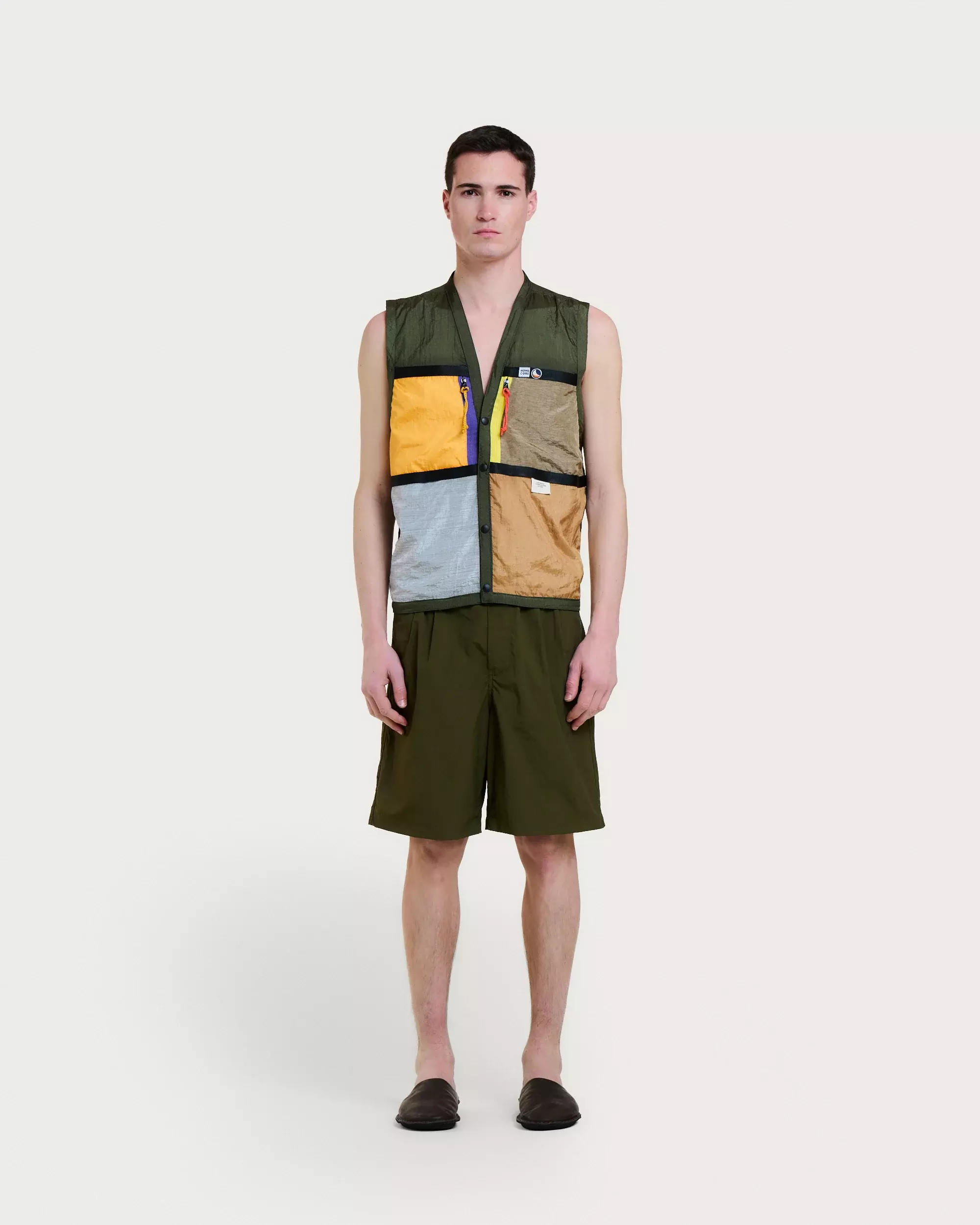 Homecore Light Vest Army Green Weste Herren grün